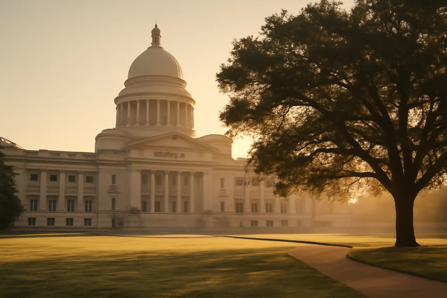 Arkansas State Capitol in Little Rock for apostille runner board filings